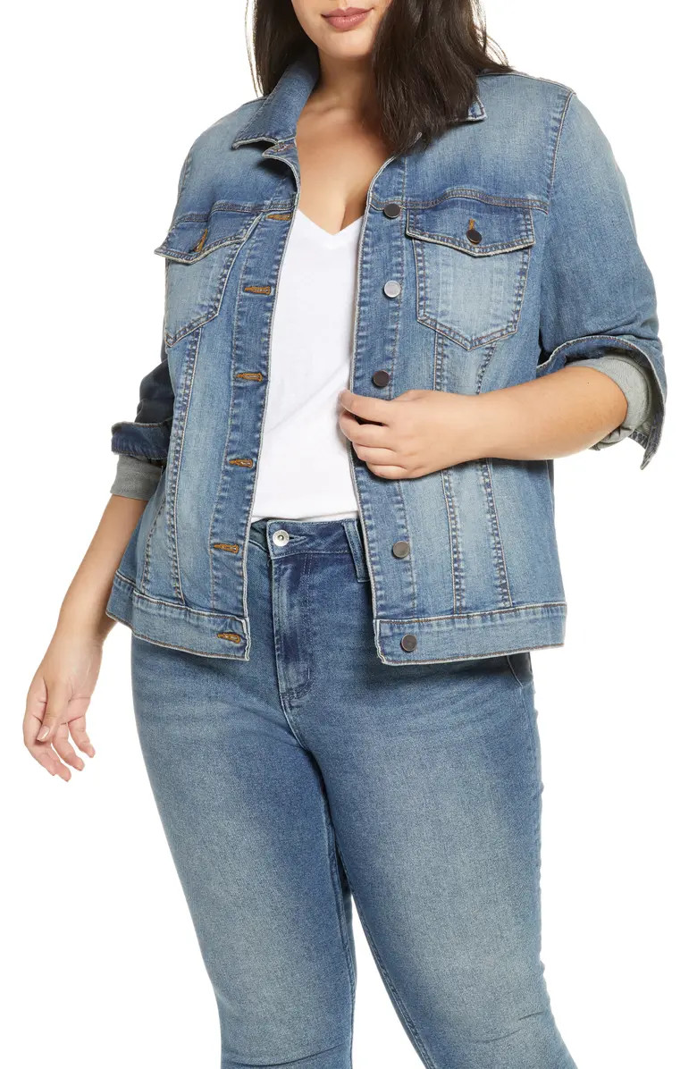 Helena Denim Trucker Jacket | Nordstrom