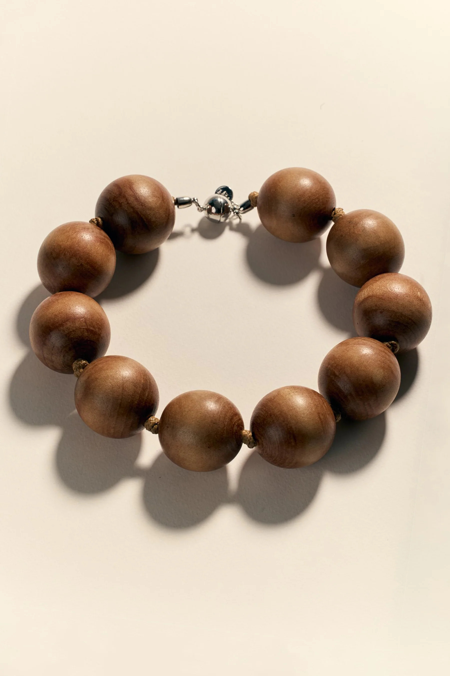 Arlo Oversized Wood Necklace | Lelet NY