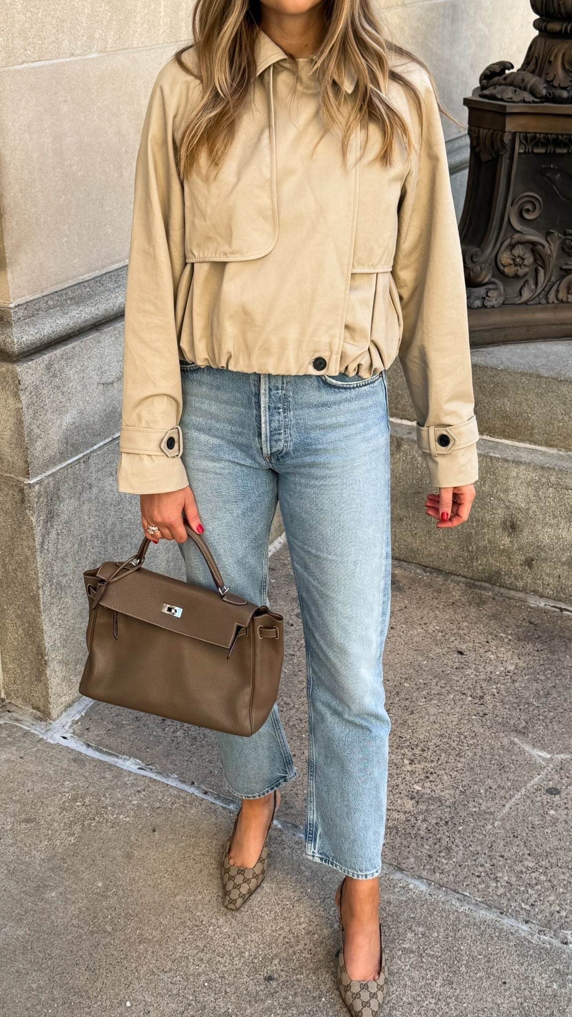 Fashion Jackson, Zara, trench coat, AGOLDE jeans 

#LTKootd #LTKOver40