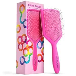 Detangler Brush, Paddle Brush – Elegant Detangling Brush, No more Tangles Hair Brush – Hair B... | Amazon (US)