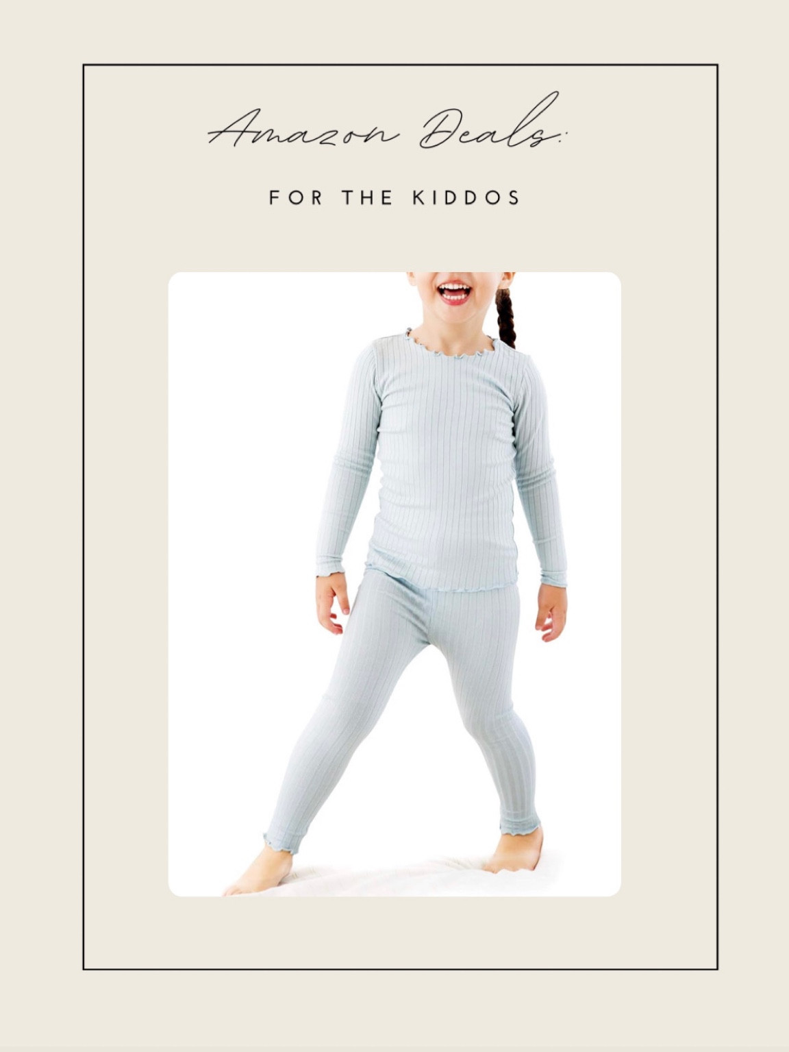 Amazon deal days stretchy bamboo viscose pajamas for toddlers. We have this pale blue and love them! So breathable. 

#LTKkids #LTKxPrime #LTKHolidaySale