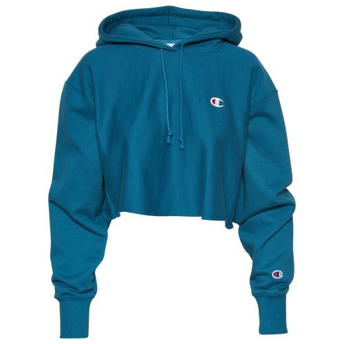 Champion Reverse Weave Cropped Cut Off Hoodie | Foot Locker (US)