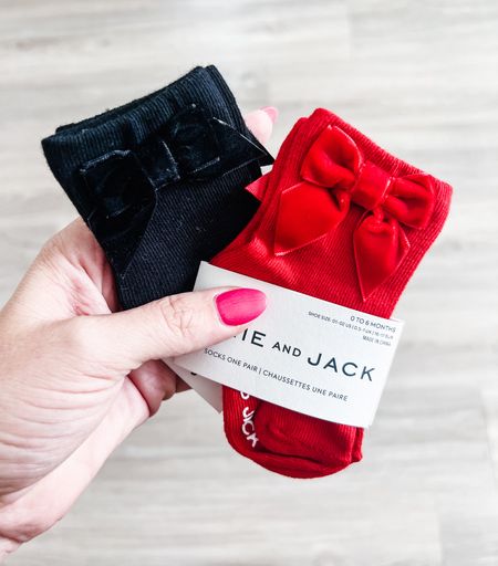 SALE ALERT!!! baby socks, with velvet bows, on sale for $8!! It didn’t even take .5 seconds to add these to my cart for the upcoming holiday season. I have also linked the other items I purchased from Janie and Jack for the upcoming holidays. The tartan pajamas y’all 😍

#holiday #baby #infant #newborn #pregnant #maternity #familyphotos #holidayphotos #family #velvet #babysocks #newbornsocks #bow #bows #tartan

#LTKbaby #LTKHoliday #LTKsalealert