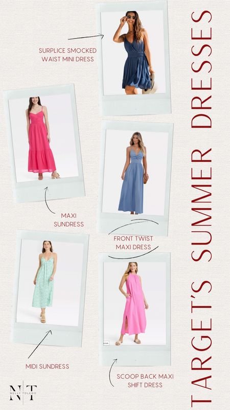Shop Targets summer dress selection  

#LTKSaleAlert #LTKSeasonal #LTKStyleTip