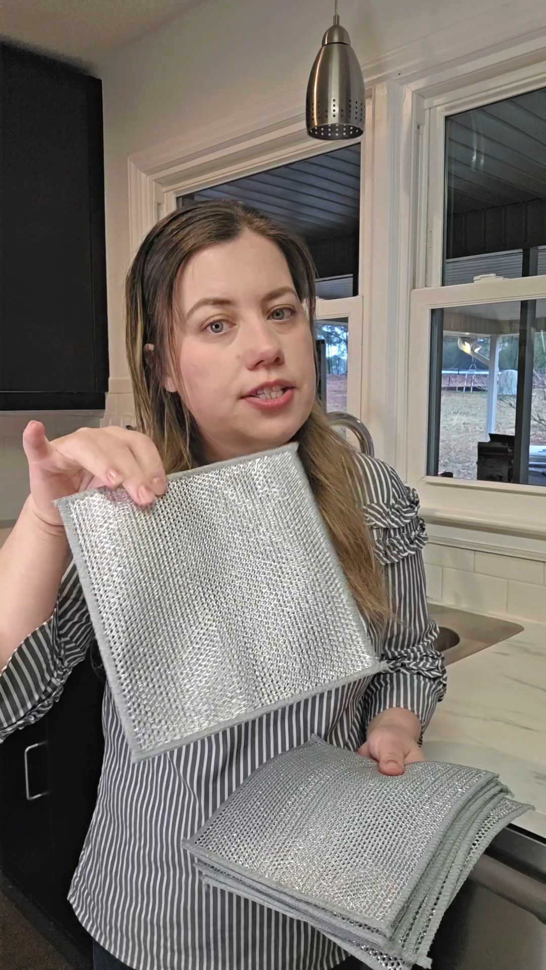 Multipurpose Wire Dishwashing Rag for Wet and Dry, and its reusable #kitchen #kitchenessentials #kitchentowels 

#LTKvlog #LTKHome #LTKstorytime