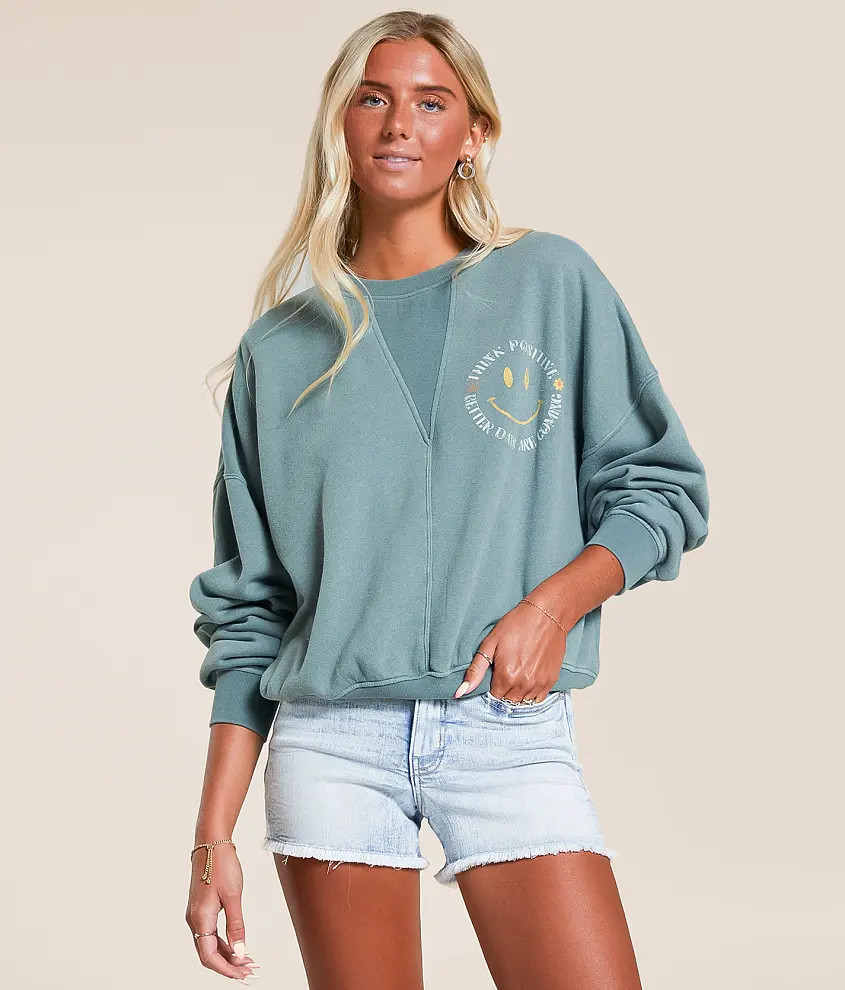 Better Days Washed Pullover | Buckle