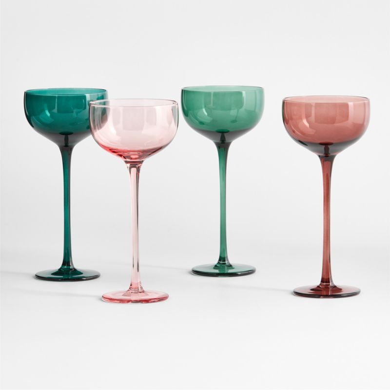 Holiday 6-oz. Aperitif Glasses, Set of 4 | Crate & Barrel | Crate & Barrel