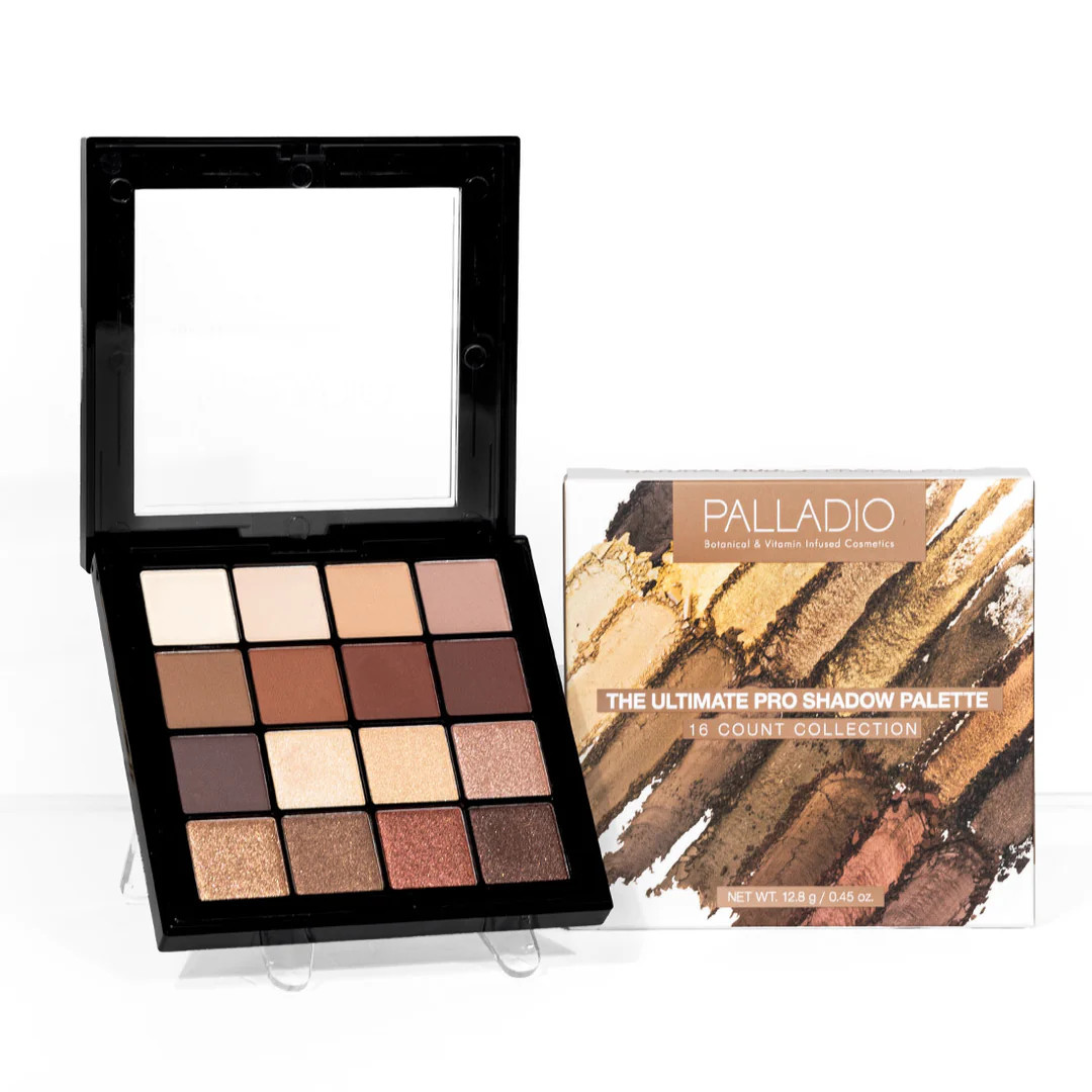 Ultimate 16 Count Pro Shadow Palette | Palladio