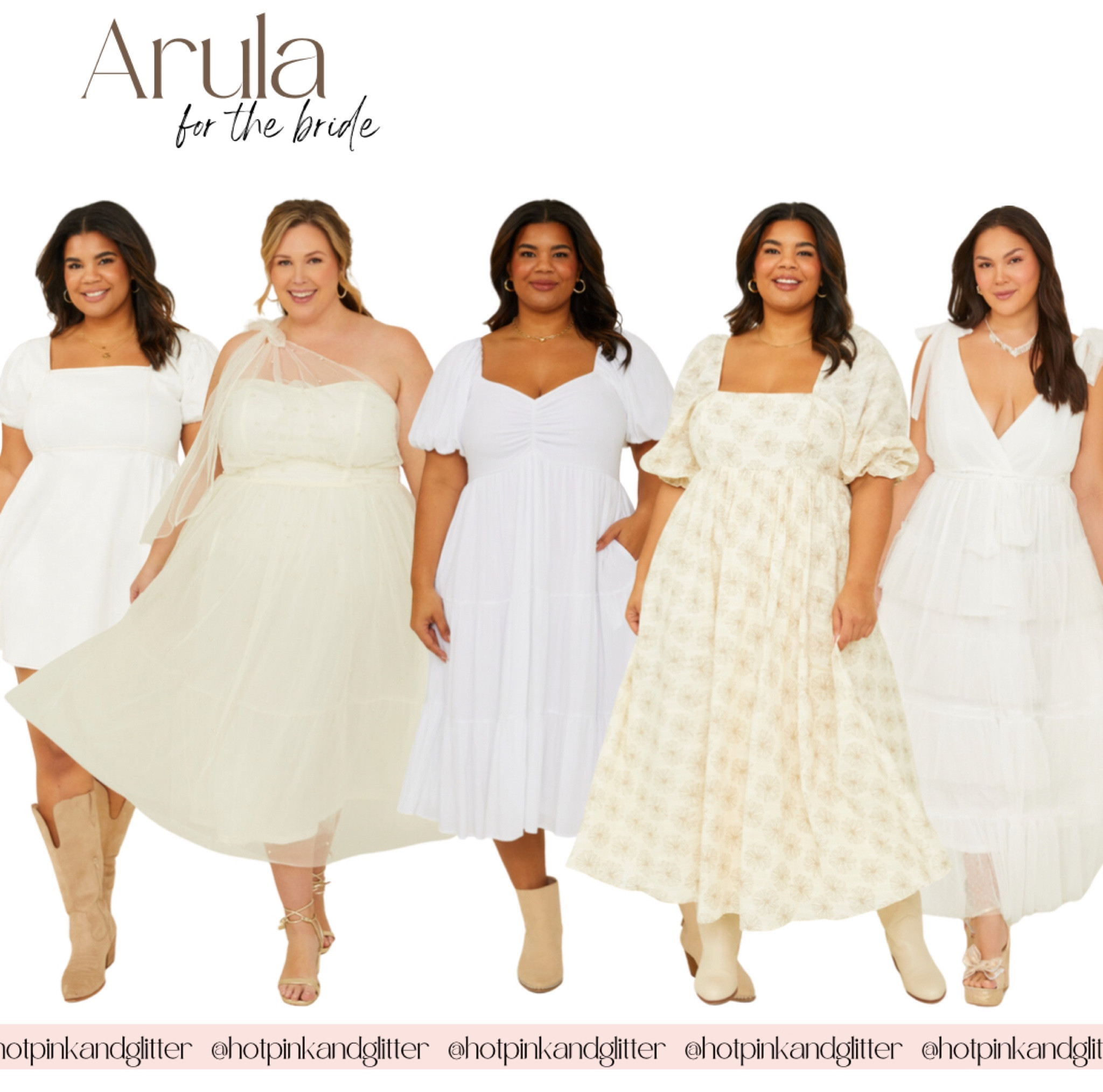 Plus size wedding white dresses perfect for all your bridal occasions including engagement photos, bridal shower, bachelorette party, welcome and rehearsal dinner, or even your wedding day! 

#LTKplussize #LTKstyletip