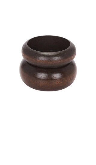 petit moments Wooden Bangle Set in Brown. | Revolve Clothing (Global)