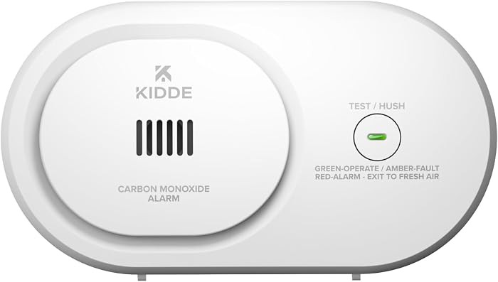 Kidde Carbon Monoxide Detector, AA Battery Powered, Portable for Travel or Home, 85 dB Alarm, LED... | Amazon (US)