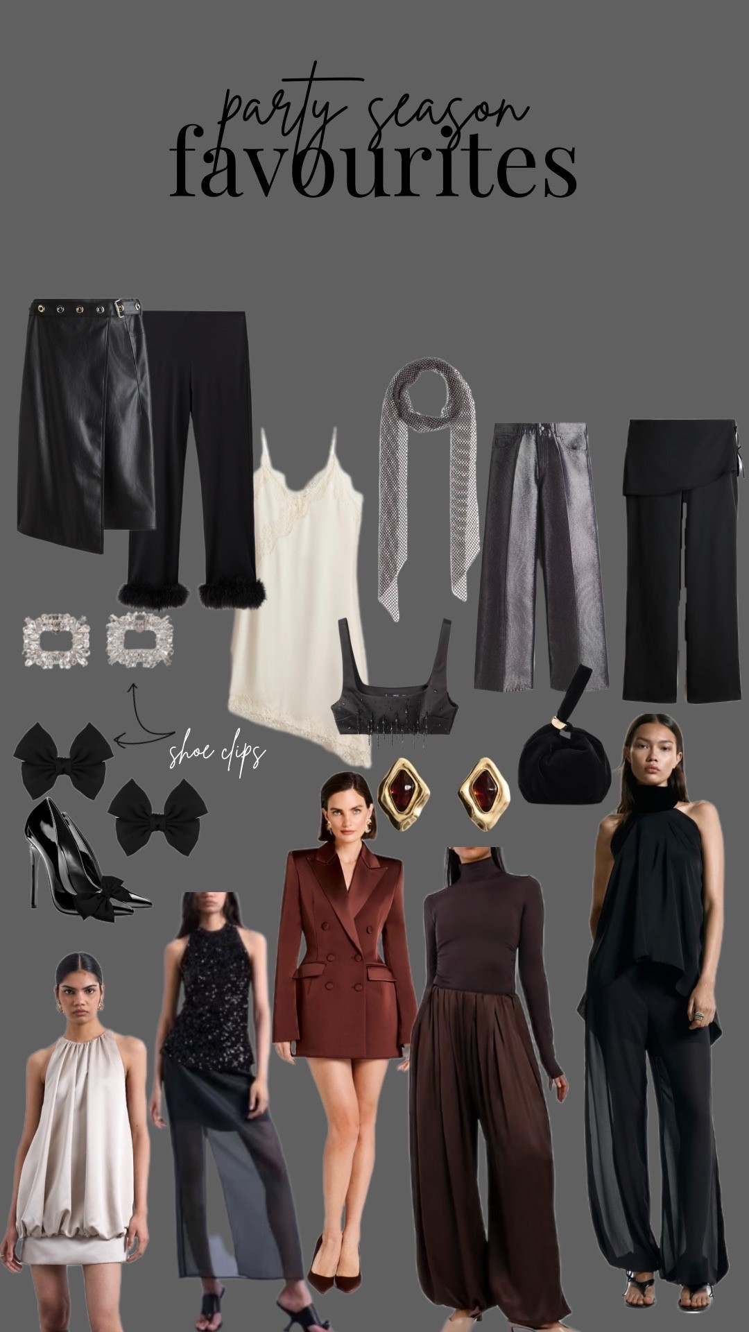 Party season ready!!! Fun accessories to elevate your wardrobe and signature pieces you can use time and time again 

#LTKpartywear #LTKuk #LTKfestive