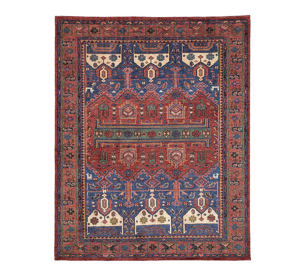 Nicolette Hand-Knotted Wool Rug | Pottery Barn (US)