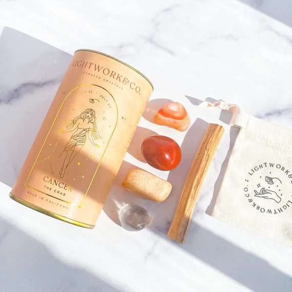 Cancer Zodiac Sign Crystal Set  Astrology Sign Kit  Zodiac | Etsy | Etsy (US)