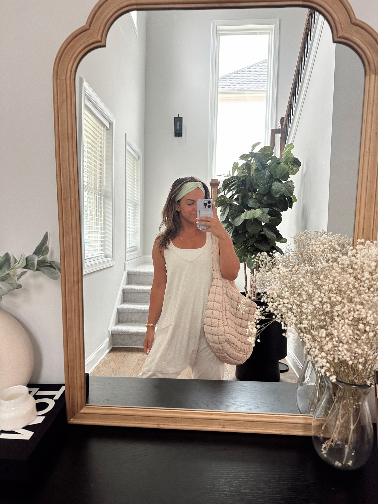 Free people jumpsuit and duffle bag I’ve been loving!!! Easy Sunday outfit inspo! Linked the amazon lookalikes below!

#LTKFind