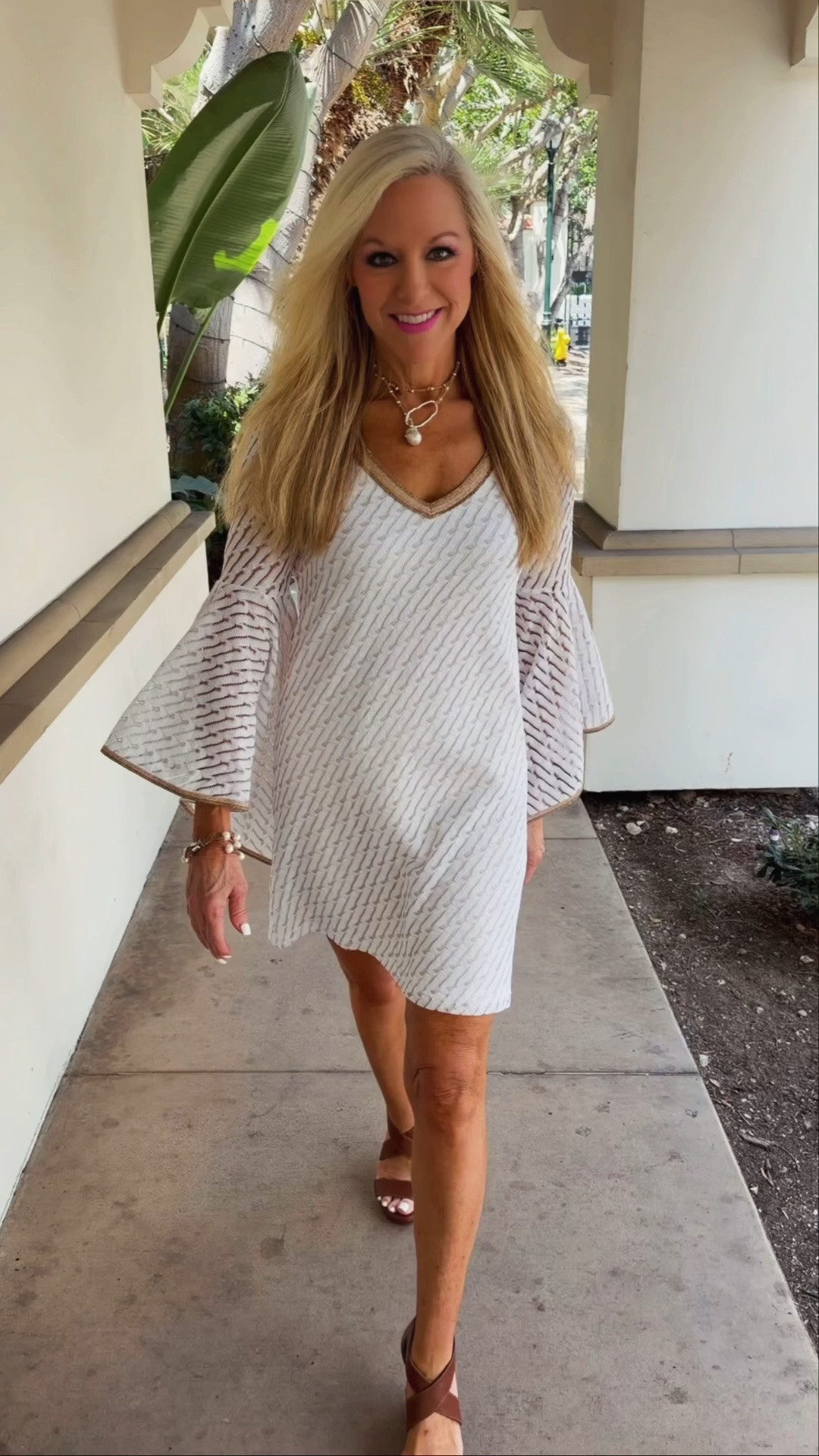 Such a fun flutter sleeve dress! I am 5’4”, 113 lbs and wearing size XS.

#LTKootd #LTKgrwm #LTKdayinmylife