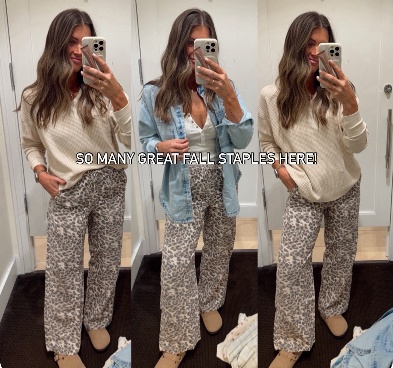 Code LTKFALLSALE at checkout gives you 20% off through midnight! I sized down in every item and recommend you go down, too… Aerie always runs big! I’m wearing XXS in almost every item. #falloutfits #traveloutfit #falltrip #fallbreak 

#LTKFindsUnder100 #LTKSaleAlert #LTKFallSale