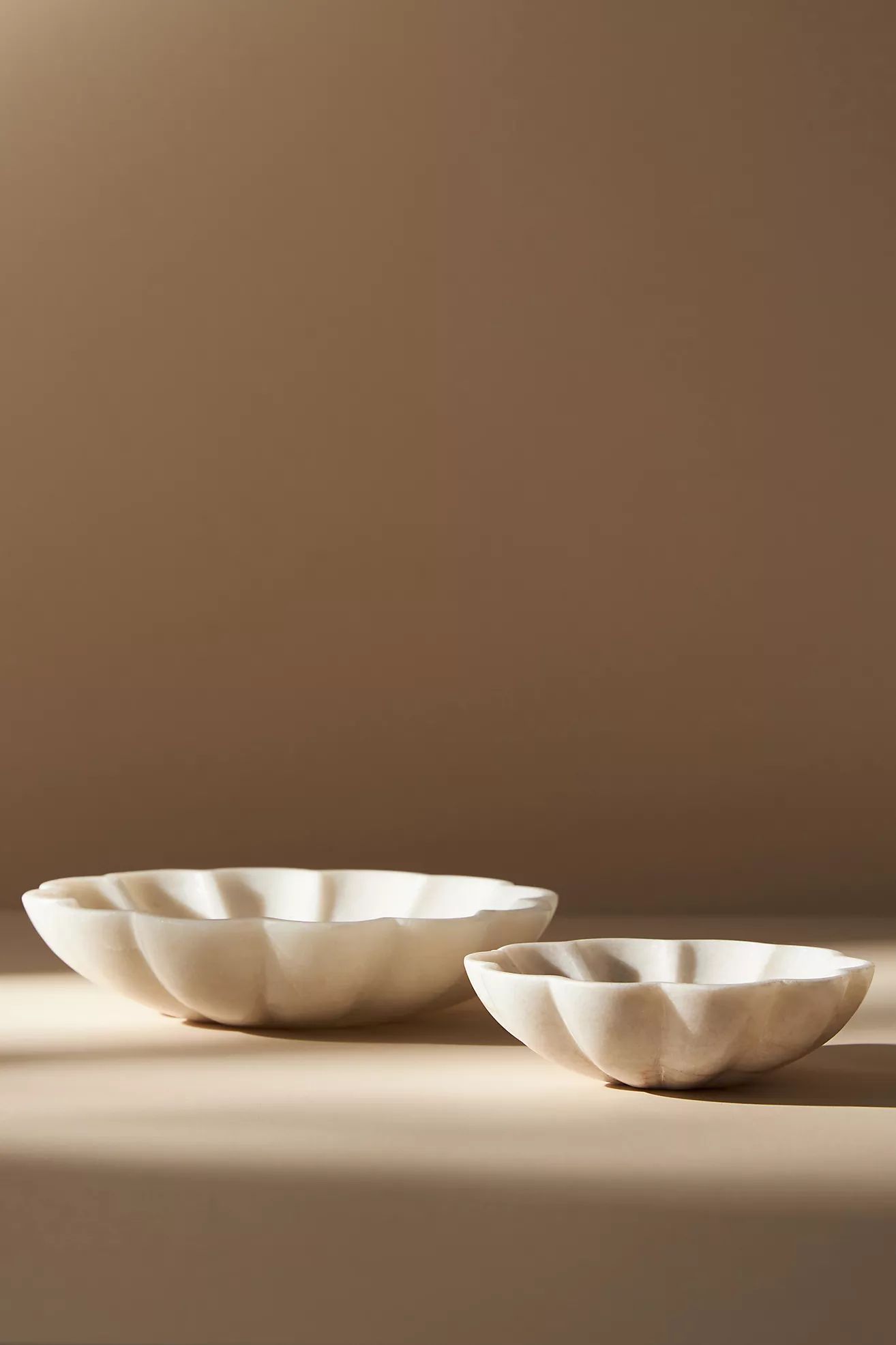 Marble Flower Decorative Bowl | Anthropologie (US)