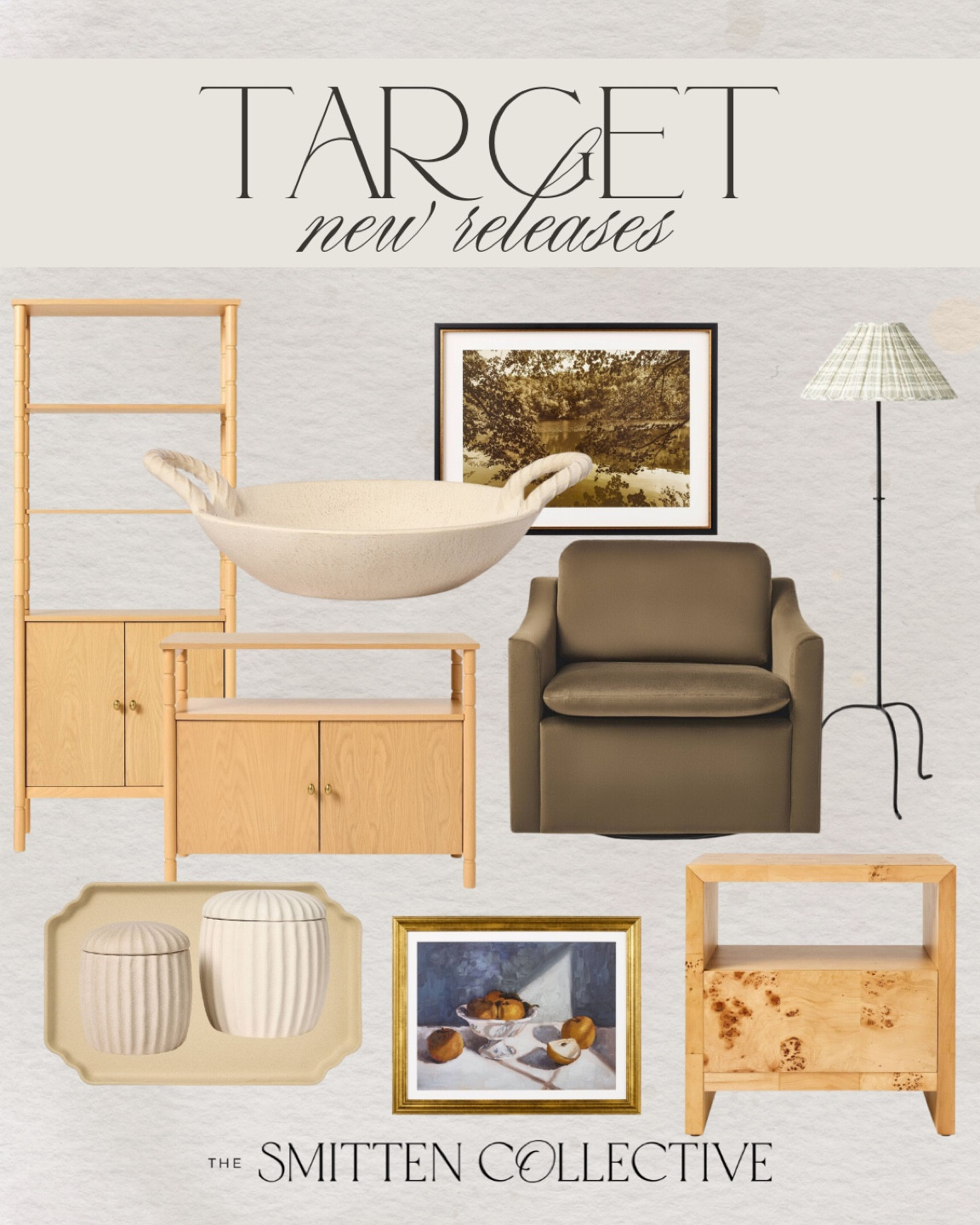 Target new home releases from the Studio McGee collection! Love this turned leg cabinet and console and new Burl wood nightstand!

#LTKFindsUnder50 #LTKHome #LTKFindsUnder100