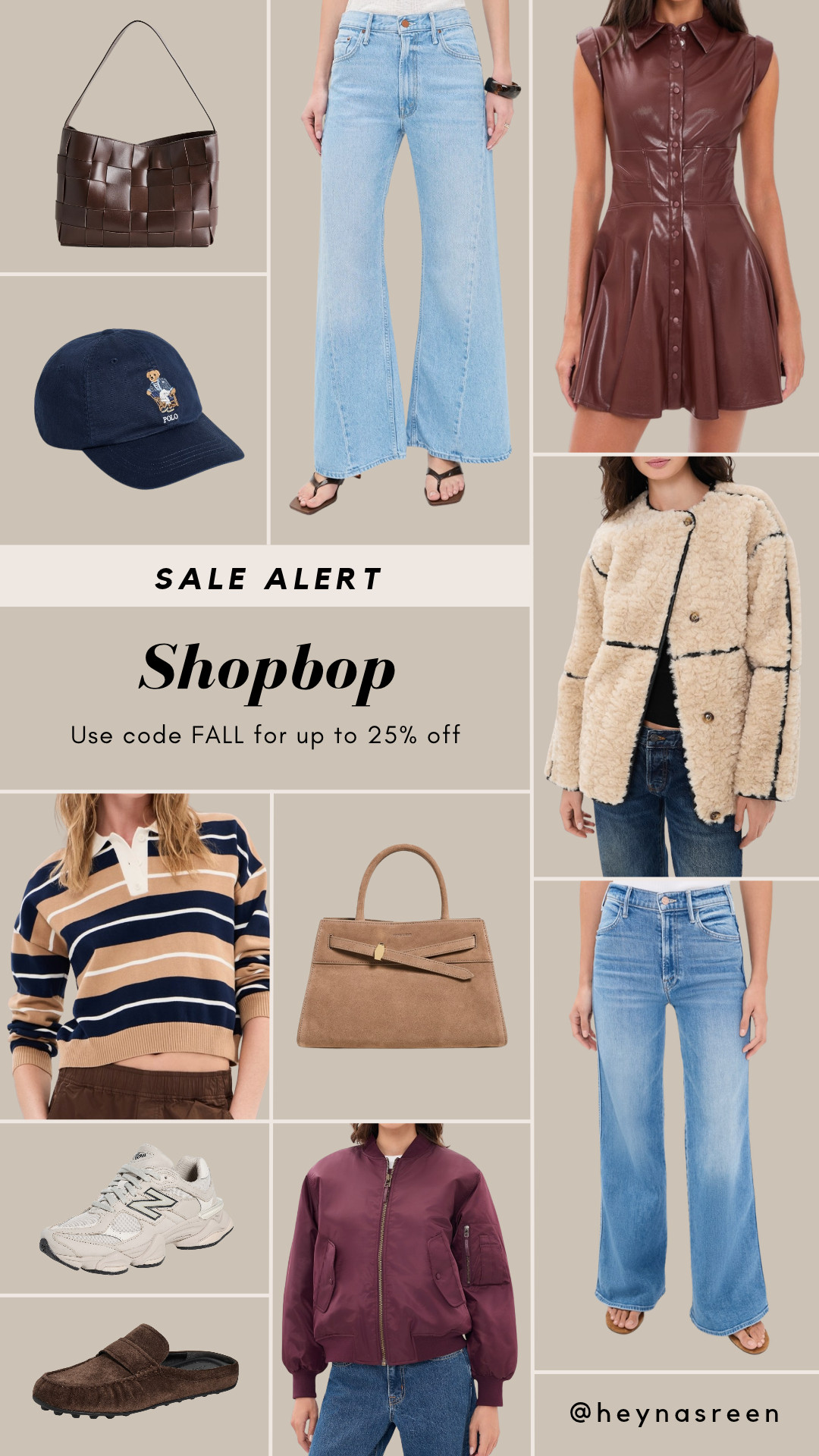 Use code FALL at Shopbop for up to 25% off!!

#LTKSaleAlert