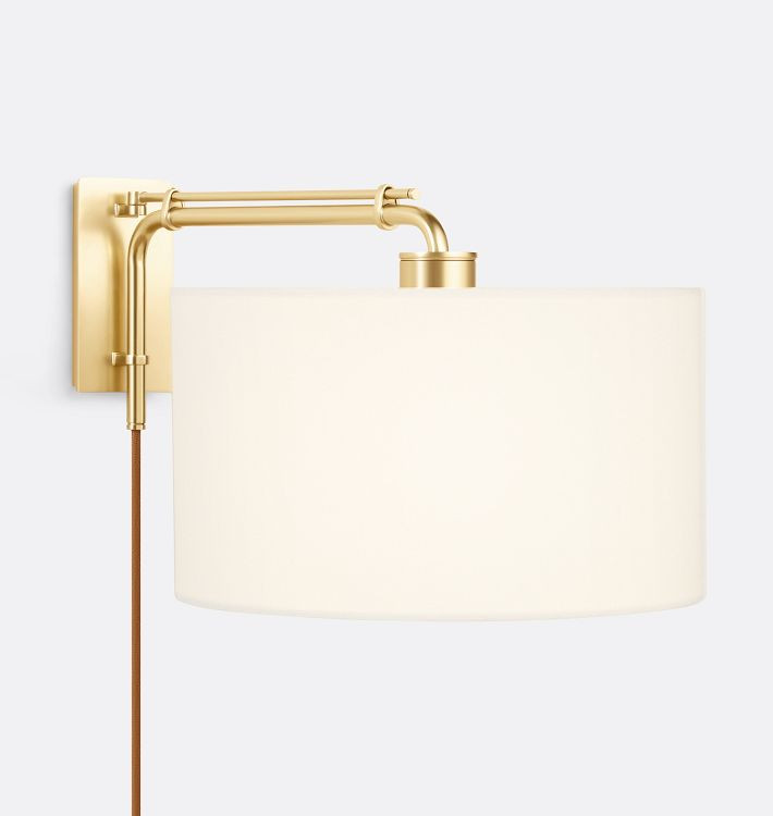 Rue Swing Arm Sconce | Rejuvenation