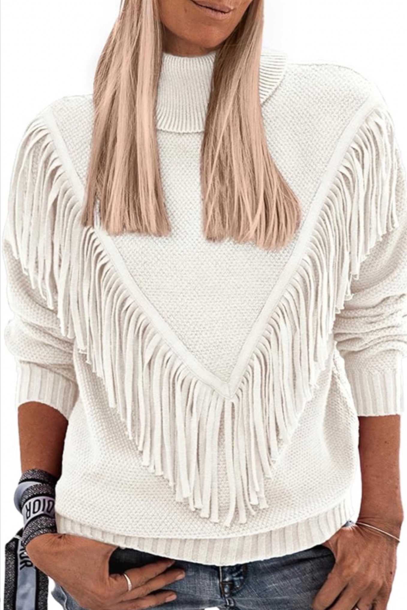 Fringe sweater, cream sweater, winter sweater, fall sweater, Thanksgiving sweater, Thanksgiving outfit, holiday outfit, Christmas outfit, winter fashion,  fall fashion

#LTKCyberWeek #LTKHoliday #LTKstyletip