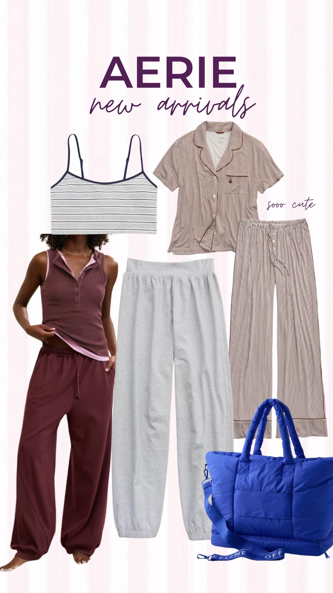 Aerie new arrivals I’m obsessing over ✨

#LTKootd #LTKgrwm #LTKSaleAlert