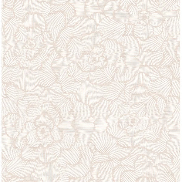 Arelis Peel & Stick Floral Roll | Wayfair North America