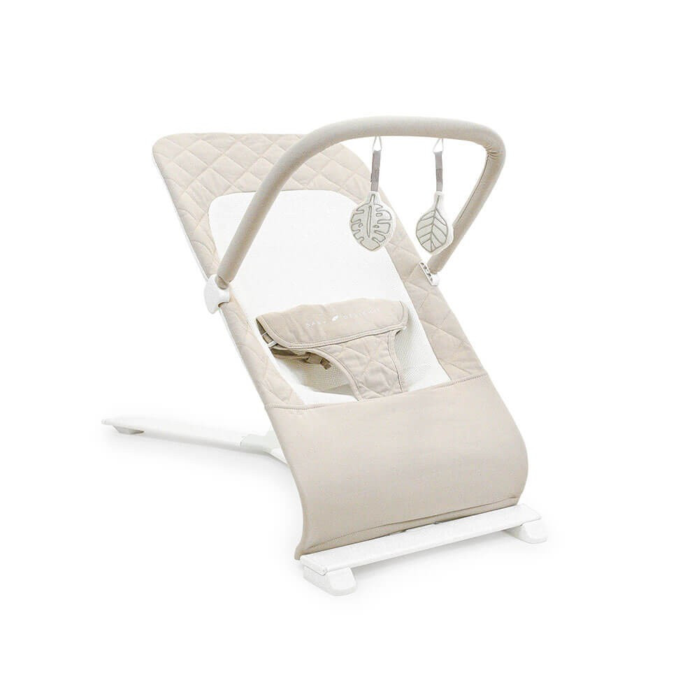 Alpine Organic Deluxe Portable Bouncer - Organic Oat - Baby Delight, Inc | Baby Delight