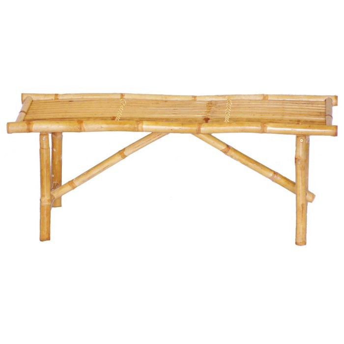 Bamboo54 Backless Folding Bench - 44 x 18 in. | Hayneedle