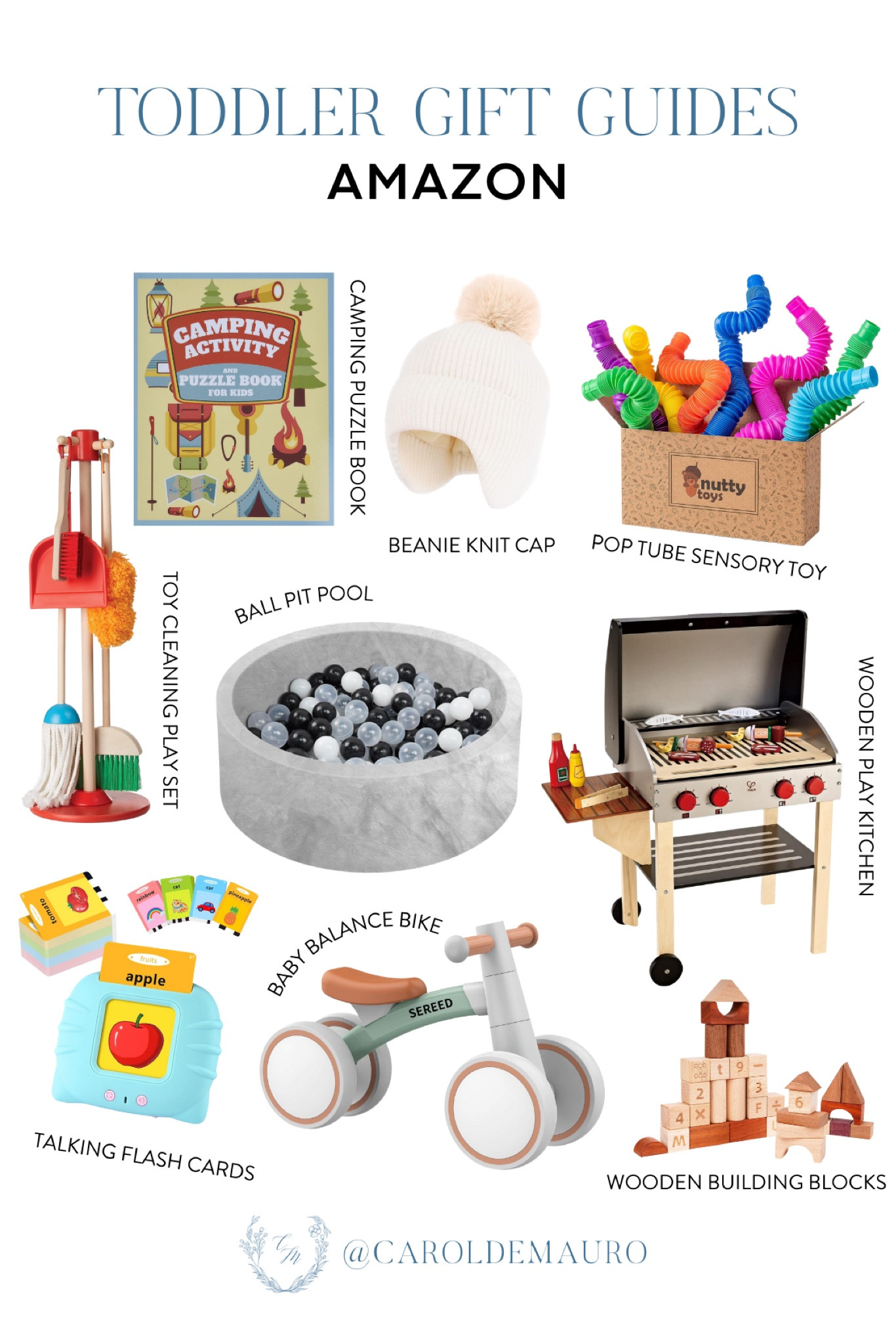 Find the best presents for your little ones on this gift guide for toddlers!
#amazonfinds #babyshowergift #affordablefinds #kidsgift

#LTKbaby #LTKGiftGuide #LTKkids