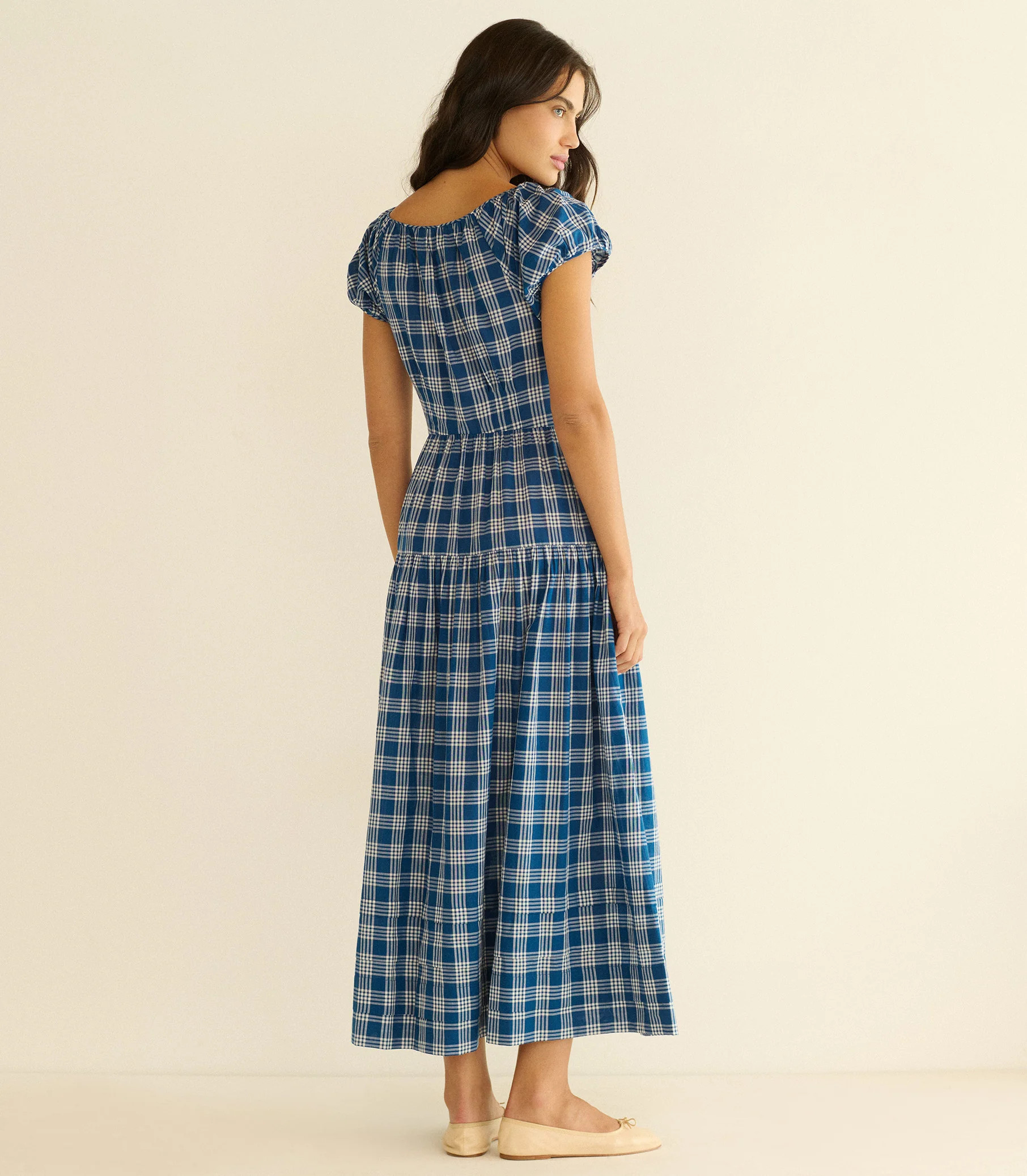Valenne Dress - Dorset Plaid | DÔEN | DOEN