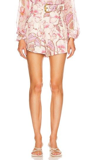 Matchmaker Tuck Short in Coral Hibiscus | Revolve Clothing (Global)