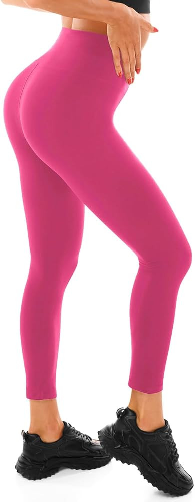 Walifrey Leggings for Women, High Waisted Buttery Soft Womens Leggings for Gym Yoga Workout | Amazon (US)