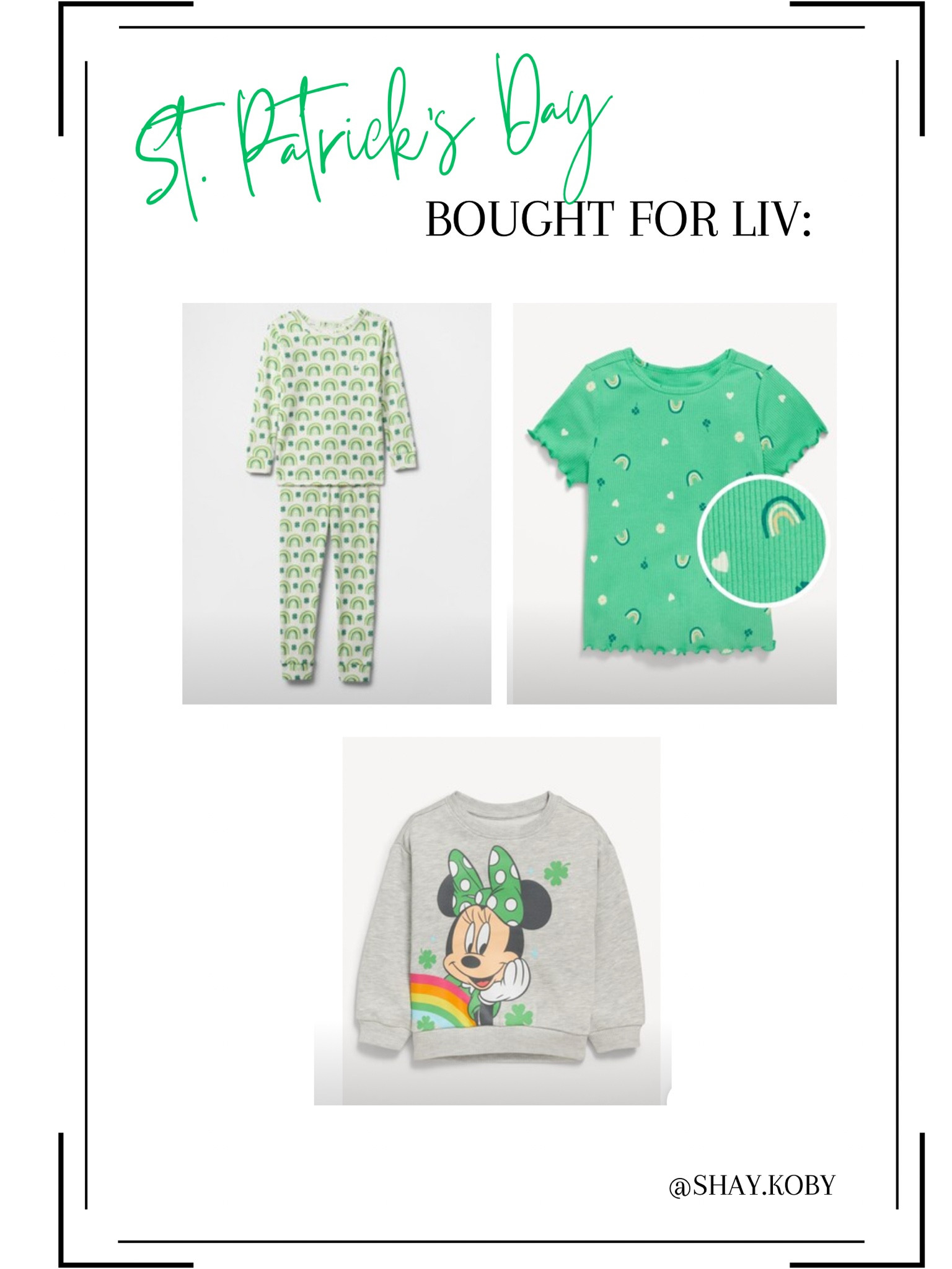 #toddleroutfit #stpatricksday #toddlerclothes

#LTKHome #LTKFamily #LTKKids