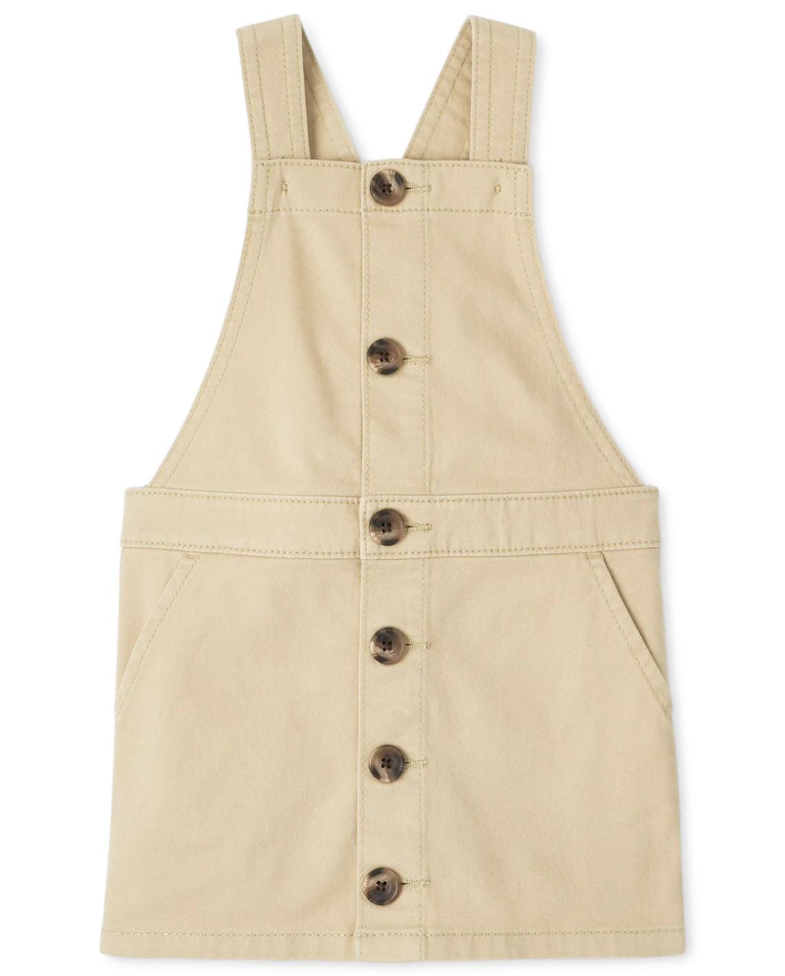 Toddler Girls Skirtall - tan | The Children's Place