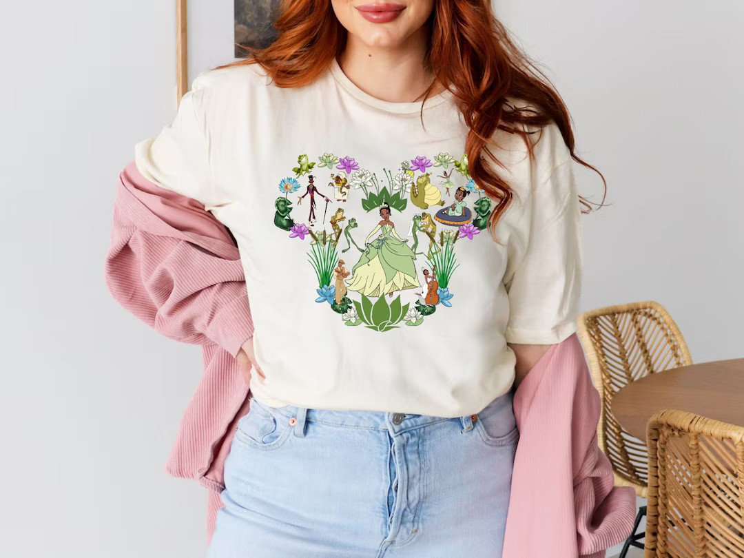 The Princess and the Frog Shirt, Disney Tiana Shirt, Princess Tiana Shirt, Tiana's Magical Journe... | Etsy (US)