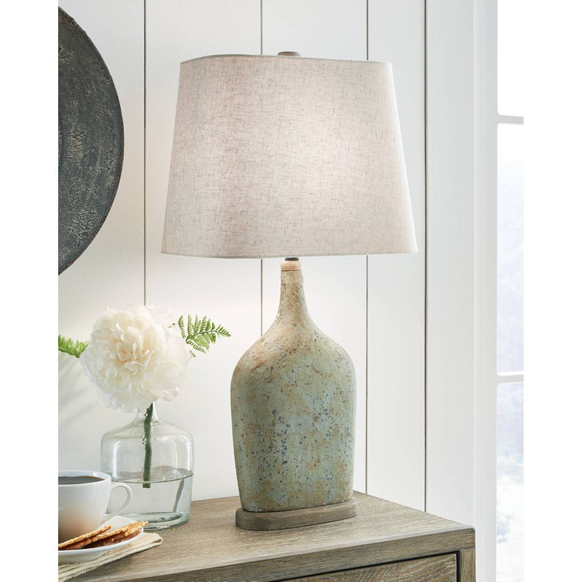 Set of 2 Maribeth Sage Paper Table Lamps - Signature Design by Ashley | Target