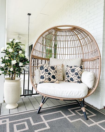 Target outdoor decor 30% off for Circle Week!

egg chair, outdoor neutral floral pillows, large planter

#LTKsalealert #LTKSeasonal #LTKhome