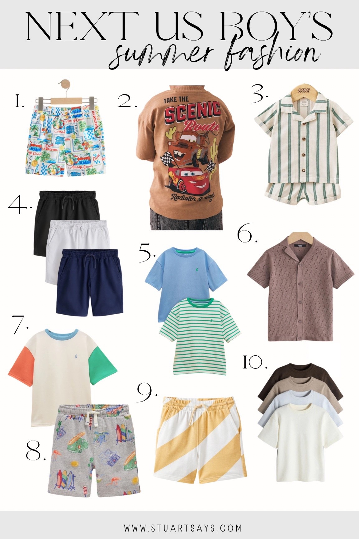 Summer fashion finds for boys from Next!

#LTKKids #LTKSwim