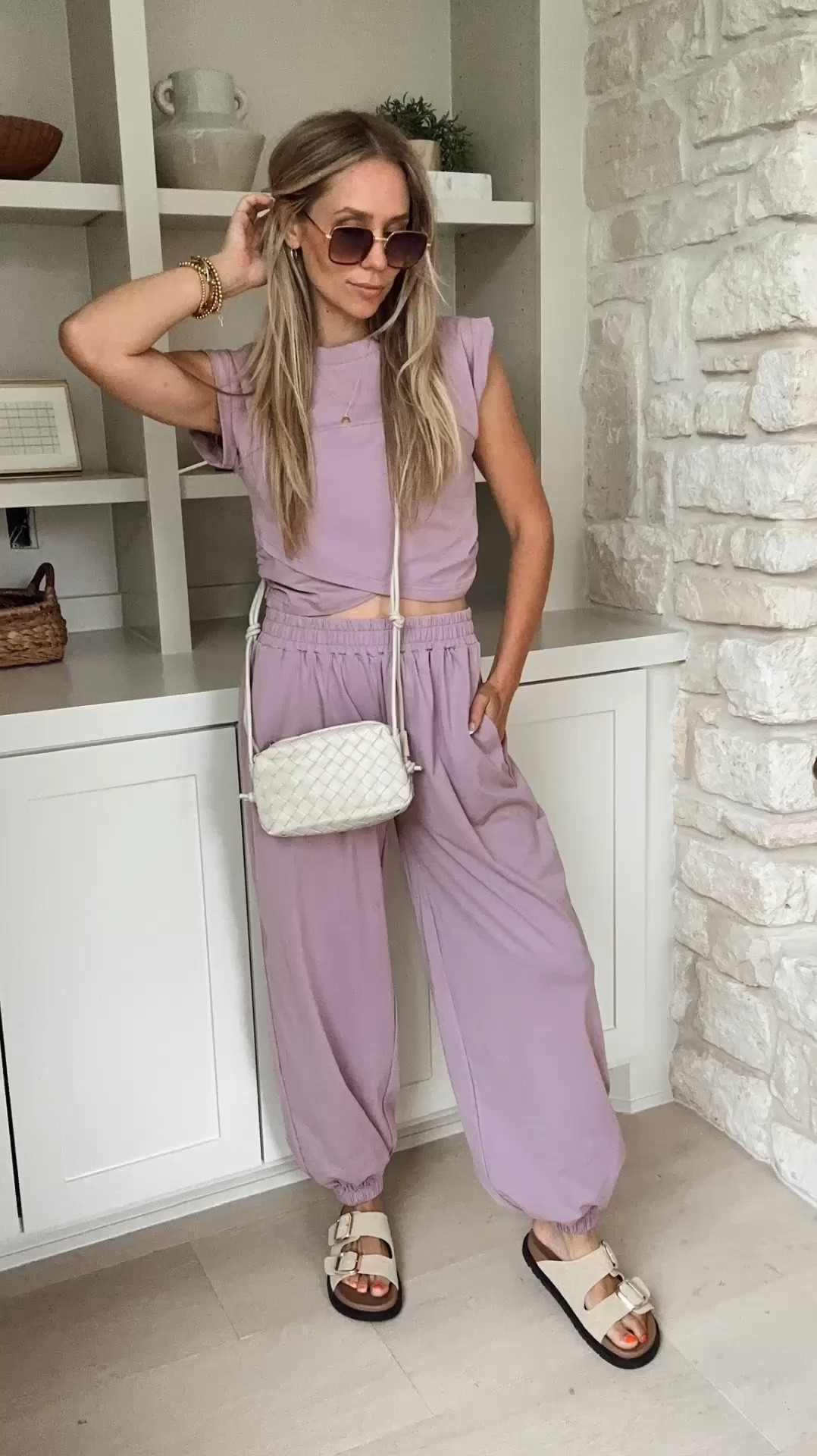 This Free People lookalike set is SO comfortable + chic. Its only $40 compared to $98 🫣😱 

Perfect for running errands, mom wear, travel + lounge wear! 👏🏼 So versatile to dress up or down. 

Paired with Amazon & Target accessories ✨ 

size s / my tts
5’ 5” | 117 lbs 

#LTKFindsUnder50 #LTKStyleTip #LTKActive