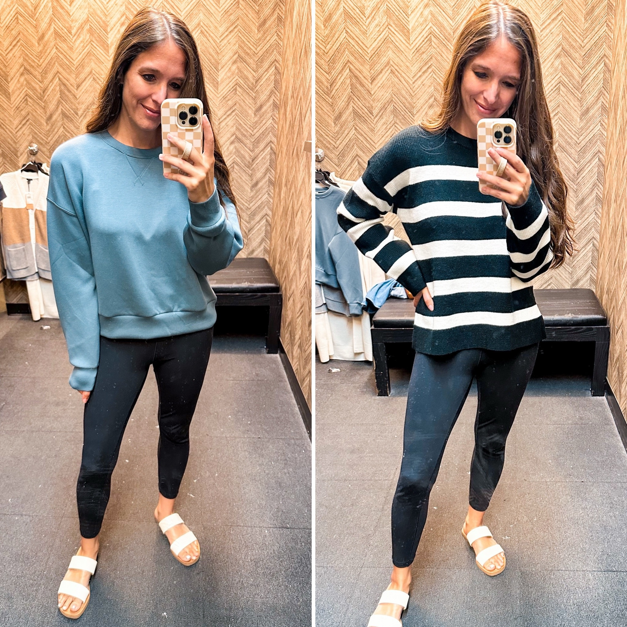 Nsale finds! 
Sweatshirt small 
Sweater XS 


#LTKSaleAlert #LTKStyleTip #LTKxNSale