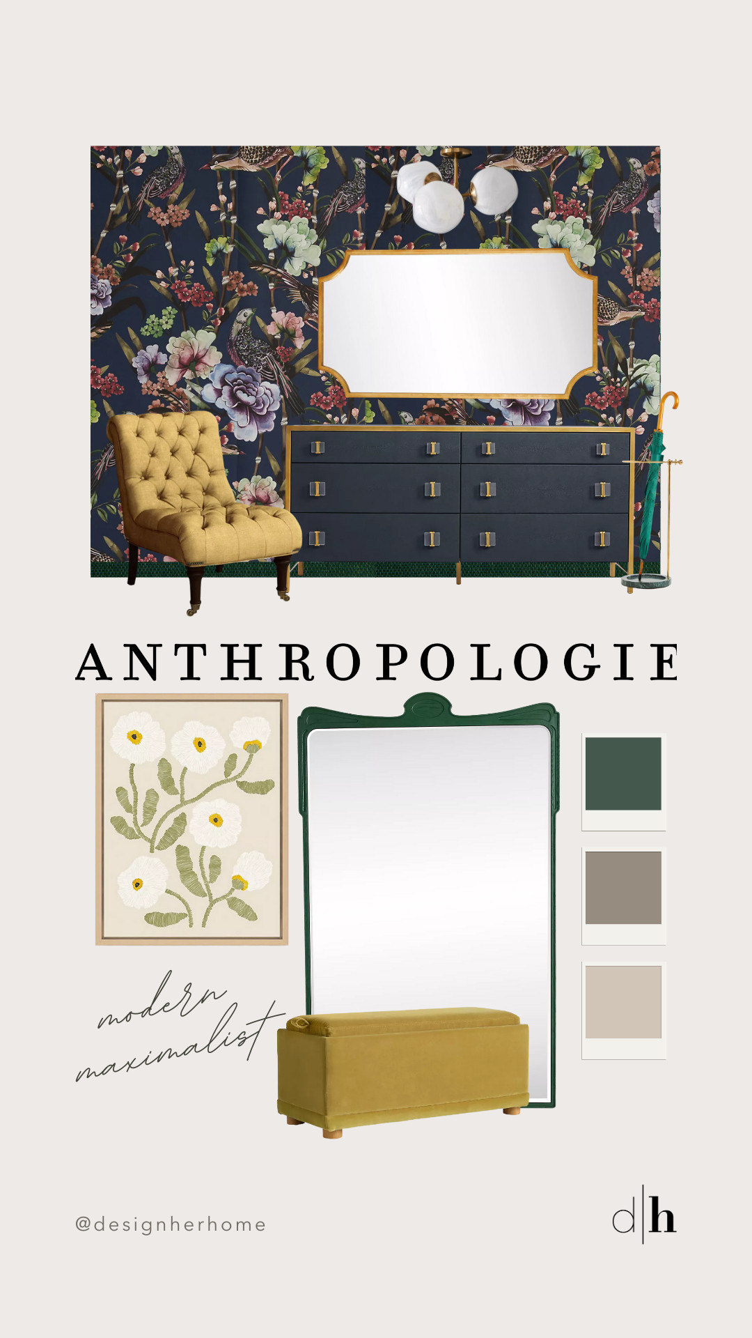 Step into style with this modern maximalist entryway ✨ — where bold design meets curated elegance! Featuring statement-making furniture and luxe decor from Anthropologie, this space is layered with texture, color, and personality. From sculptural mirrors to velvet benches and eclectic lighting, every detail adds a wow factor. 💫

🛍️ Shop my Anthropologie entryway must-haves below!
#MaximalistHome #AnthropologieHome #EntrywayDecor #InteriorDesignInspo #ModernMaximalist #ColorfulInteriors #AnthroStyle #LTKhome #LTKinterior #HomeDecorGoals #EntrywayStyling #BoldDecor 

 #LTKcanada #LTKsale #LTKcasa