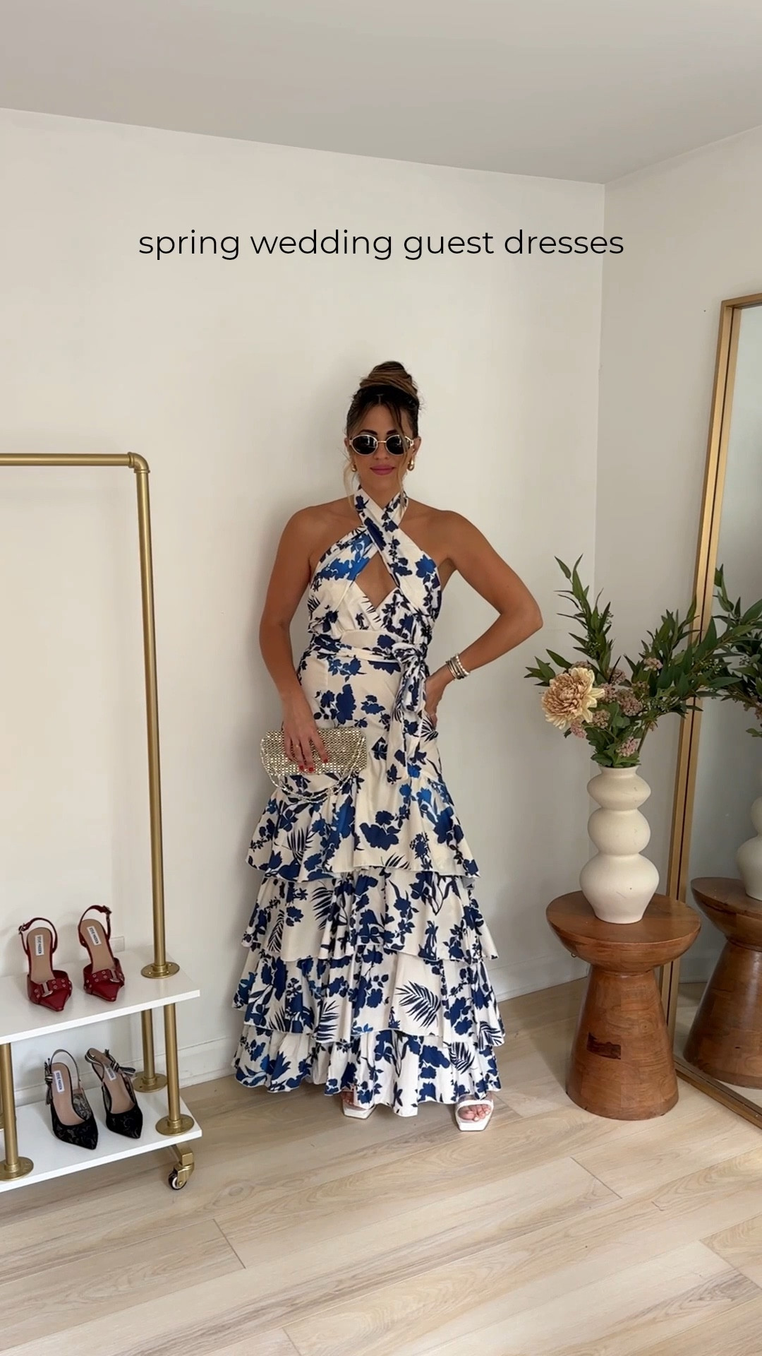 spring wedding guest dresses (wearing size 4/small)

PS.. it looks like my exact blue & white halter dress sold out so I linked a similar style below

Floral dresses | tiered dress | ruffle dress | halter dress 

#LTKWedding #LTKStyleTip #LTKWatchNow