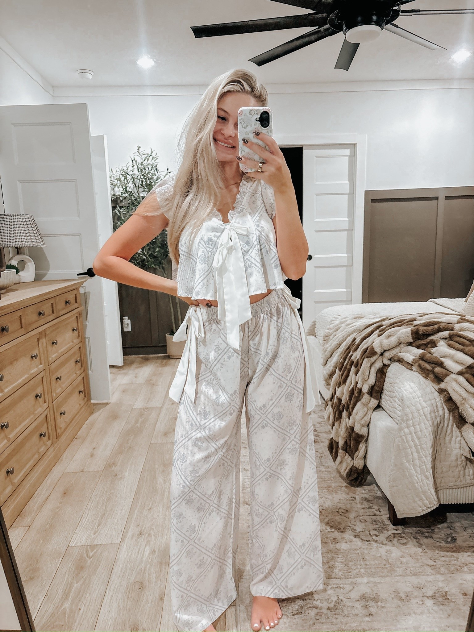 New pjs from Amazon 🥰

#LTKgrwm #LTKootd #LTKmorningroutine
