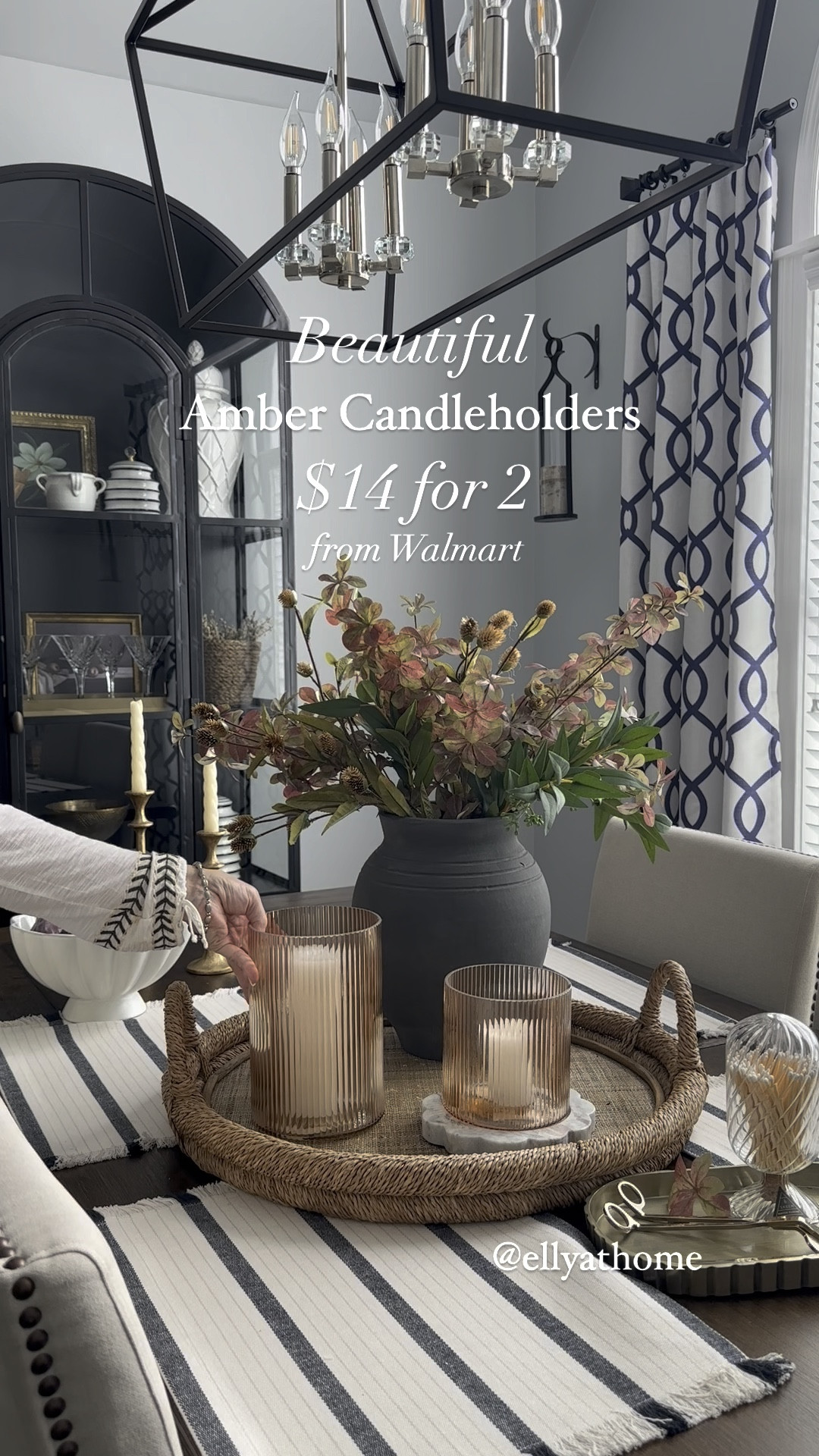 I’m loving these beautiful Amber candleholders from Walmart’ only $14 for 2, also comes in individual sizes. Works so pretty as a vase also! Shop them soon! Shop Amber wineglasses, Shop vase, florals, brass tray, candle accessories, bowl. 

#LTKSaleAlert #LTKFindsUnder50 #LTKVideo