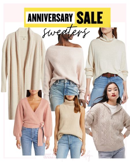 Anniversary sale sweaters - neutral sweater 

#LTKxNSale #LTKsalealert #LTKSeasonal