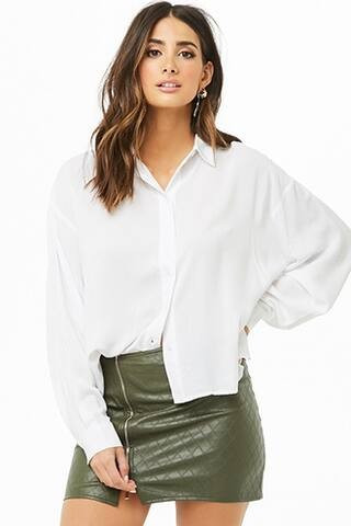 Drop-Shoulder Shirt | Forever 21 (US)