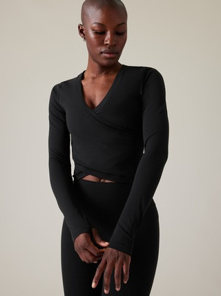 Transcend Wrap Top | Athleta