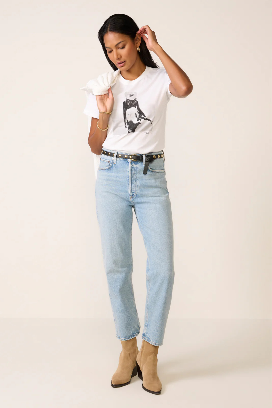 I`m With The Band Mushie Tee | Evereve